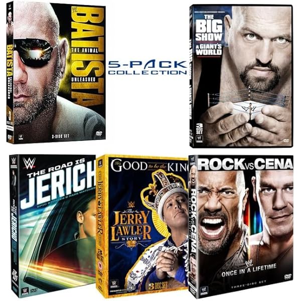 Amazon.com: WWE: Ultimate 2023 8-Volume DVD Collection