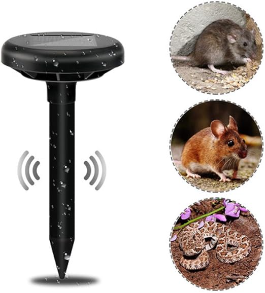 Lucky Coco Insektenvernichter Mause Vertreiben Rattengift Ameisenfalle Mausegift Tierschaufel Solar Lade Ultraschall Garten Rasen Repeller Schlange Repelle Amazon De Kuche Haushalt