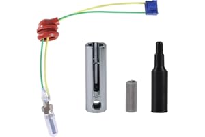 4pcs Diesel Parking Heater Glow Plug Kit, 2KW/5KW/8KW Glow Ignition Plug with Wrench Stopper & Black Cap Heater Accessories f