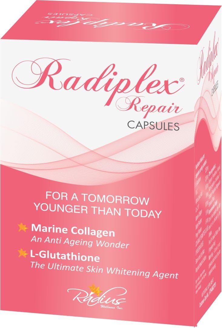 Radiplex Repair - Collagen & Glutathione Capsules For Your Skin