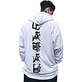 Niepce Inc Japanese Streetwear Kanji Men’s Hoodies with Design