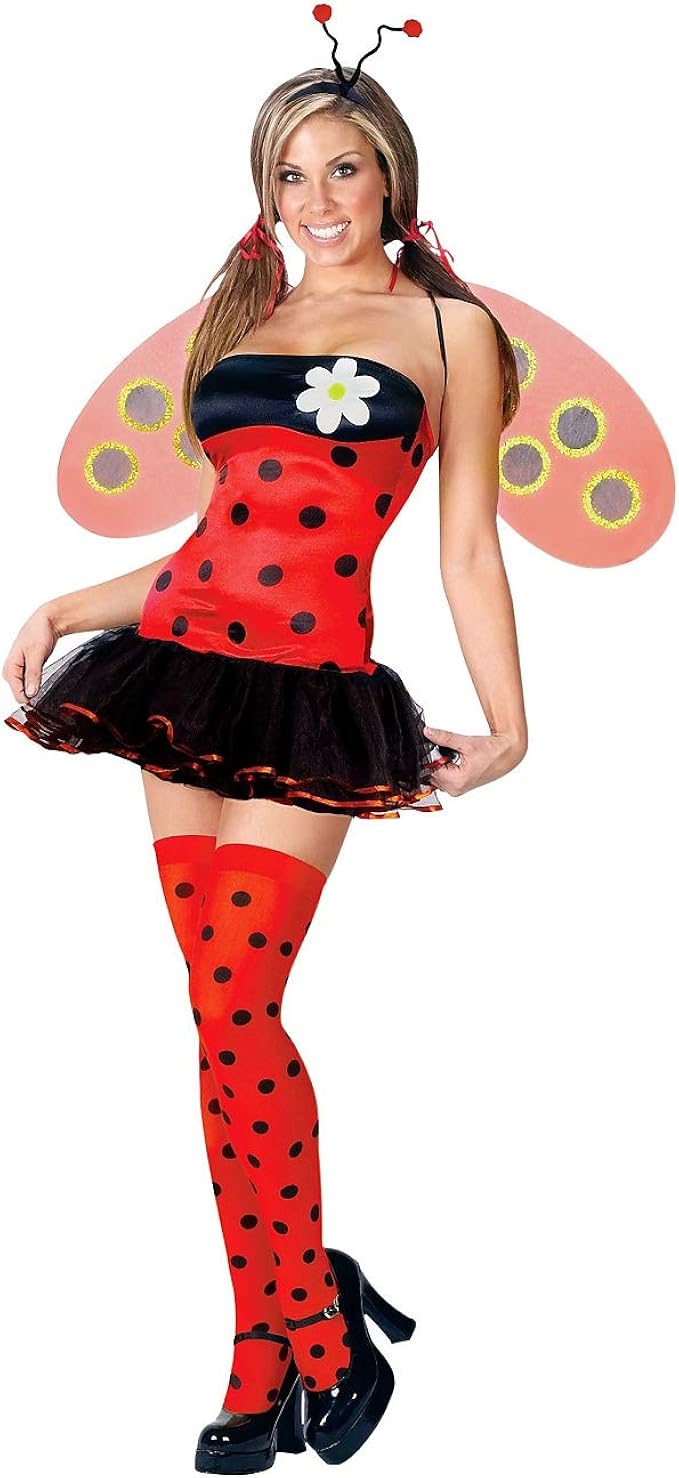 Fun World Women's Leggy Ladybug Costume 