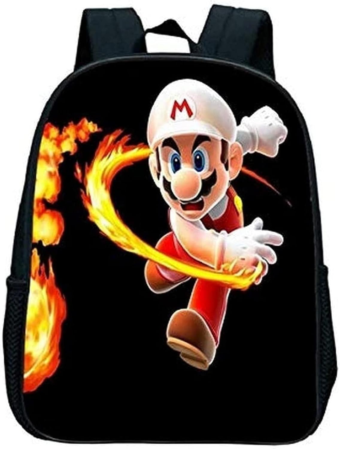 Super Mario Backpack 3D Printed Cartoon Pattern Fashionable, Practical