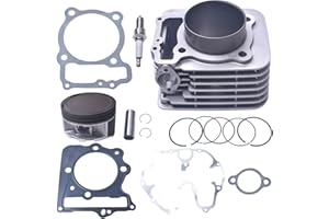 GOIRTUTSS Upgrade 85mm Cylinder Piston Kit fit for Honda Sportrax TRX400EX 1999-2008 Top End Repair Kit