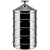 Alessi CB03 Kalisto' 3" Kitchen Box, Silver