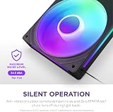 NZXT F280 RGB Core 280mm Single-Frame Fan Unit with 2 x 140mm RGB Fans view 8