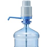 Water Bottle Pump - The Original Dolphin Manual Drinking Water Pump - Fits Most 5-6 Gallon Water Coolers [Excluding Glass]
