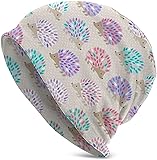 Hedgehog Polkadot Oven Mitts Mens Winter Beanie