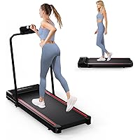 Sperax 2 in 1 Walking Pad, Foldable Treadmills for Home, Under Desk Treadmill