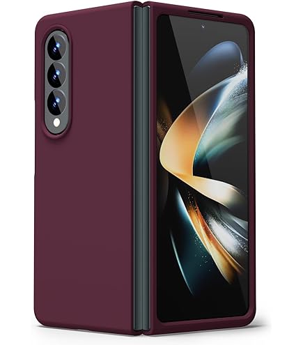 Samsung Galaxy Z Fold 4 5G US Version, 512GB, Burgundy - Unlocked