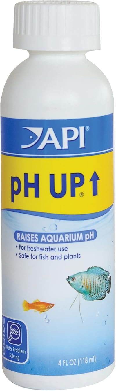 API pH Up Freshwater Aquarium pH Raising Solution 118 ml