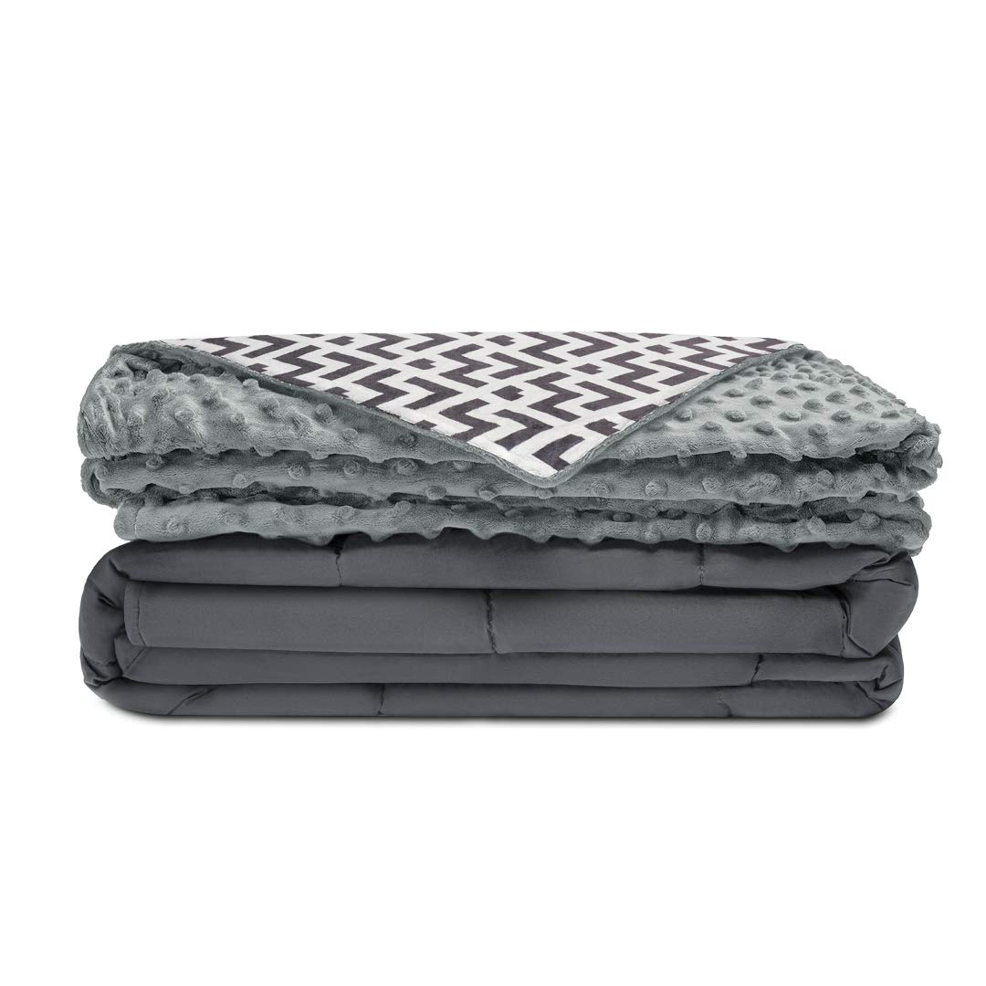 Amazon.com: Quility Premium Adult Weighted Blanket & Removable Cover