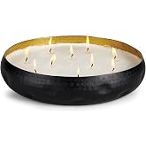 Napa Home &amp; Garden Oudh Noir 10-Wick Candle Tray Black