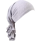 ORKSEA Chemo Headwear for Women Pre-Tied Head Scarf Slip On Headwraps Soft Turbans Cancer Hats Beanie Coverings Scarves
