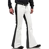 70s Disco Pants for Men,Mens Bell Bottom Jeans Pants,60s 70s Bell Bottoms Vintage Denim Pants Jeans for Men