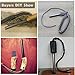 Magnesium Fire Starter by Relefree Survival Emergency Flint Firesteel Ferro Rod with Quick Well Sparks for Camping Hiking