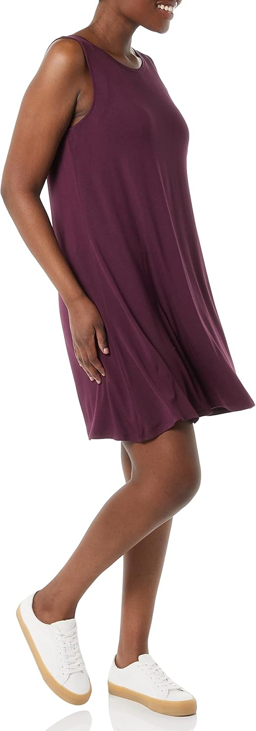 Amazon Essentials Women's Tank Swing Dress Clothing