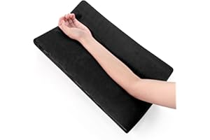 Arm Pillow, 42x25x4 cm Cotton Arm Pillows for Adults, Multipurpose Leg Support Pillow for Support and Rest Shoulder, Pain Rel