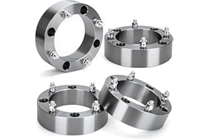KSP PERFORMANCE KSP 4x156mm ATV Wheel Spacers for Polaris Ranger RZR Sportsman Xplorer 400 500 600 700 800, 2"(50mm) Thickness with 3/8"-24 Studs 131mm Hub Bore for Kawasaki 300B Lakota KSF 250 KXT 250