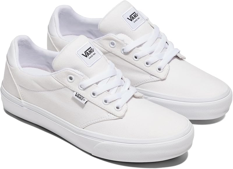 Atwood Deluxe - Sapatilhas desportivas da moda para homens, para trabalho, caminhadas e uso casual, Prem T&L Branco/Branco, 41 EU