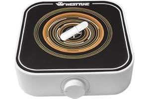 WEST TUNE Magnetic Stirrer 2000rpm, Magnetic Stir Plate with Stir Bar, Mini Magnetic Mixer Stirrer Max Stirring Capacity 2000ml, Lab Stirrer (No Heating)