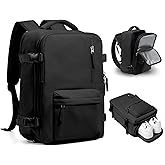 WONHOX Large Travel Backpack Carry on Flight Approved Laptop Work Business Backpack for Women Men Mochila de Viaje