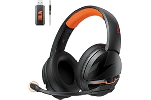Acer 2.4GHz Flex Wireless Gaming Headset | Non-Stop 100H Battery | Dynamic 50mm Drivers | Clear Voice Mic | Bluetooth5.3, 3.5