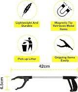 LZZAZ Small Litter Picker Magnet Claw 16in 42cm Pack 1 2 4 10 25 50 view 4