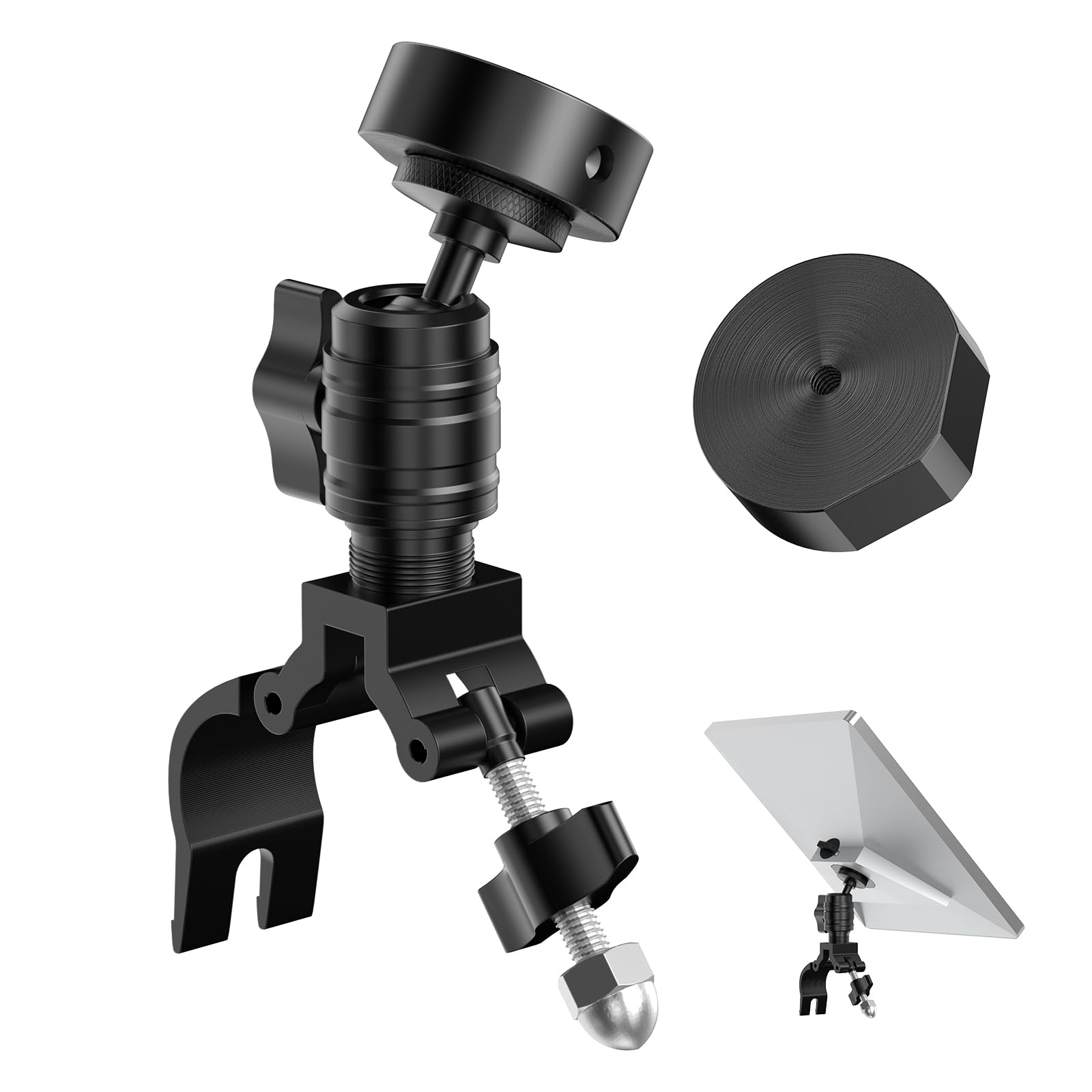 Photo 1 of Starlink Mini Mount, Adjustable Stand for Starlink Mini Satellite Dish, Portable Tripod Adapter with Car Mount Kit, Easy Installation Mounting Accessory for RV, Window, Outdoor Travel