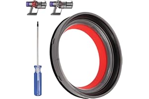 Hcbuu Dust Bin Top Fixed Sealing Ring Replacement Parts, Compatible for Dyson V10 SV12 Vacuum Cleaner Dirt Cup Seal Ring Asse