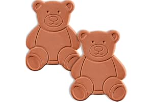 2PCS Terracotta Brown Sugar Saver, Reusable Brown Sugar Keeper Terra Cotta Softener Container Disc for Food Storage Container