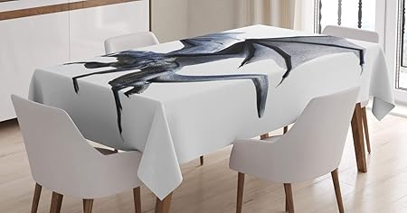 ABAKUHAUS Drachen Tischdecke, Fantastische Kreaturenflügel, Für den Inn