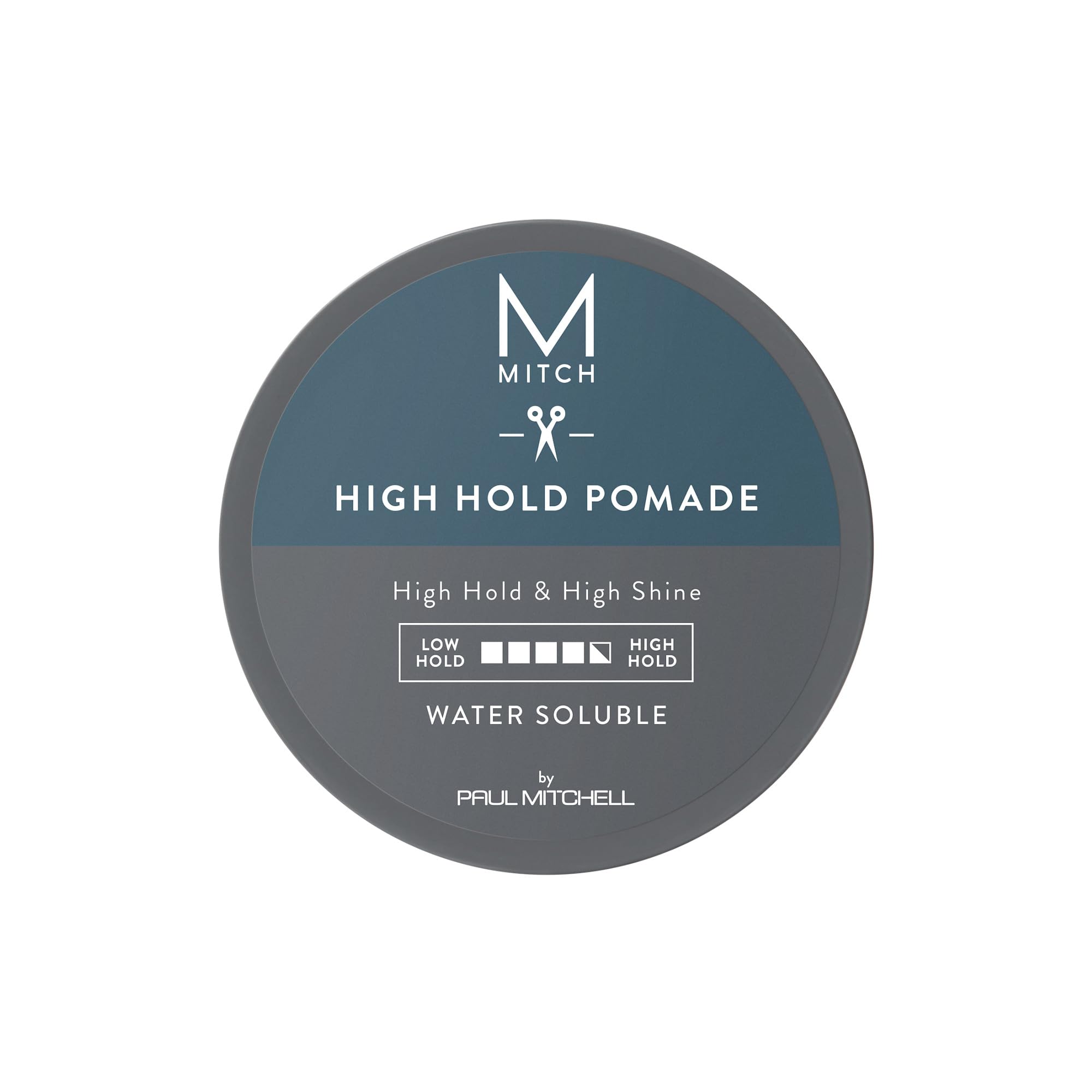 MITCH by Paul Mitchell High Hold Pomade, High Hold + High Shine, For All Hair Types, 3 oz