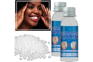 Fake Tooth Repair Kit, Temporary Fake Teeth Replacement Kit, Temporary Restoration of Missing & Broken Teeth Replacement Dent