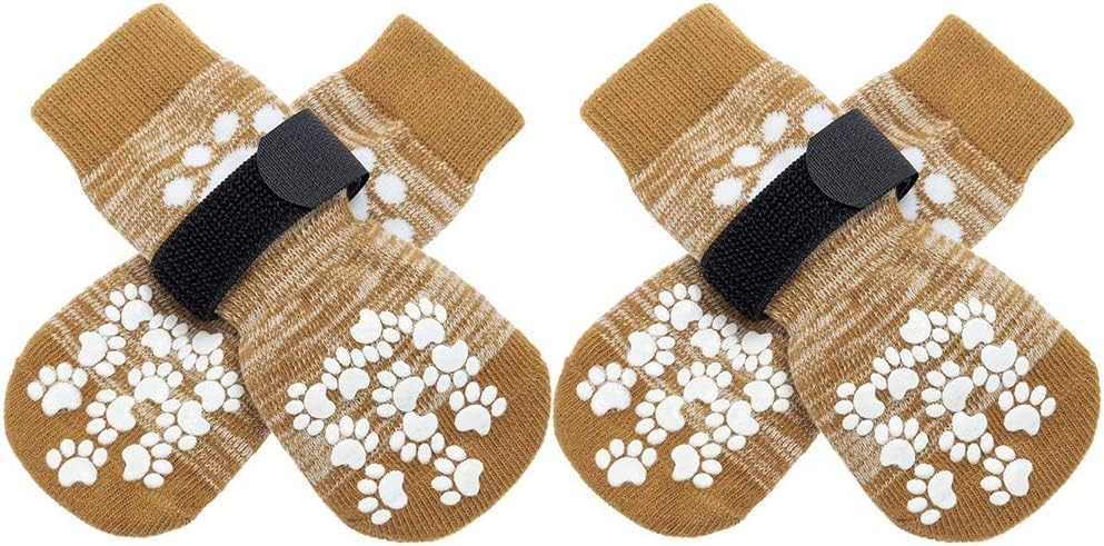 EXPAWLORER Anti Slip Dog Socks to Prevent Licking