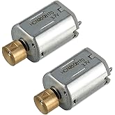 BOJACK N20 DC Vibration Motor 2PCS 3V 8000RPM Powerful Small Electric Motor Micro Vibrating Motor