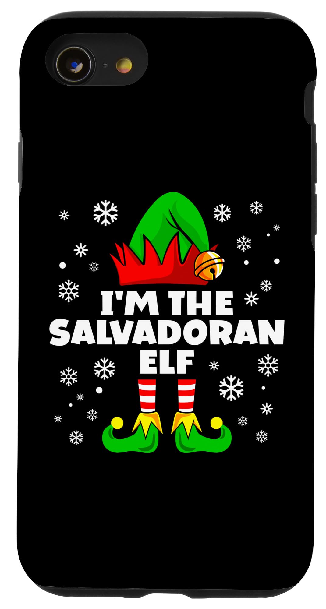 iPhone SE (2020) / 7 / 8 Funny Salvadoran Elf Family Matching Group Happy Christmas Case
