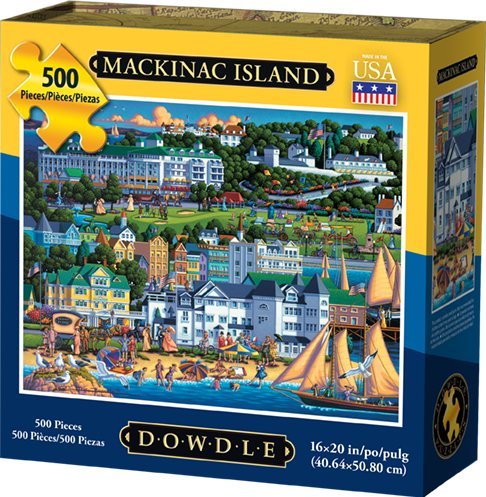 Dowdle Jigsaw Puzzle - Mackinac Island - 500 Piece