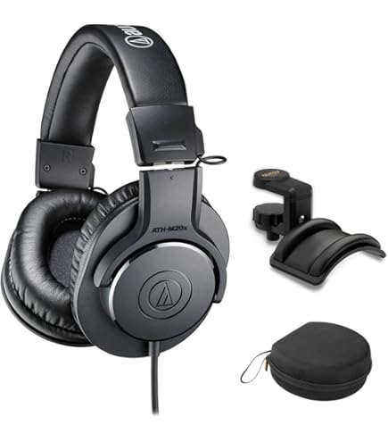 Amazon.com: Audio-Technica ATH-M20xWH Professional Monitor