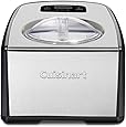CUISINART ICE-100 Compressor Ice Cream & Gelato Maker, Silver, 1-1/2