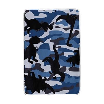 Amazon Com Mofeiyue Camo Camouflage Animal Dinosaur Throw Blanket
