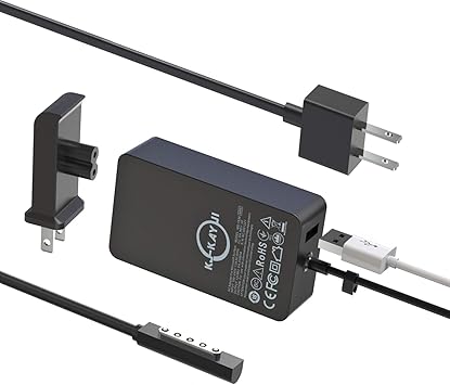 Kj Kayji Chargeur Surface Pro 2 48 W 12 V 3 6 A Adaptateur D Alimentation