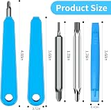 Dunear 24-in-1 Doorbell Screwdriver Kit 20Pcs Screws T6 T15 PH2 Bits view 6