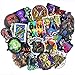 Laptop Stickers for Superheros [100pcs] - Cool Vinyl Cartoon Comics Sticker for Hydro Flasks Water Bottles Laptop Luggage Helmet Skateboard MacBook iPad iPhone - Graffiti Decals for Kids Boys Teen