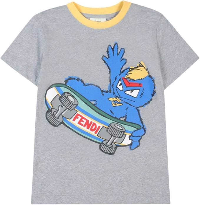 fendi grey t shirt