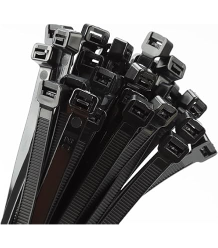 Thomas & Betts TY-RAPS TY527MX Weather Resistant Cable Ties - 500 Pack, 13.4"