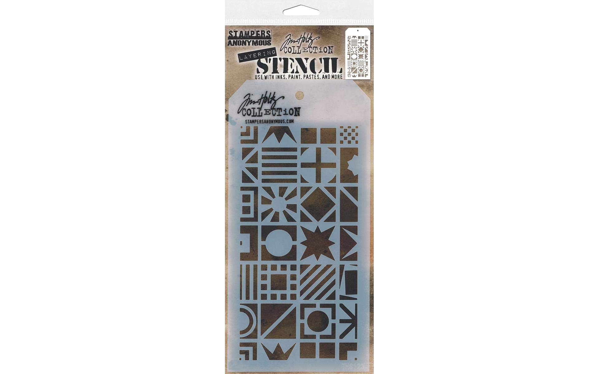 Art Gone Wild Patchwork Cube, Opaque, Medium
