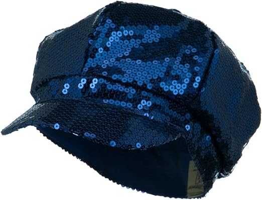 newsboy hat blue