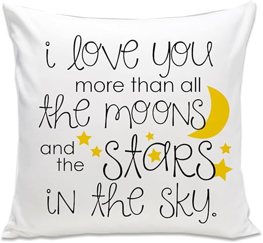 Amazon Com Zoey S Attic Love You More Than All The Moons And