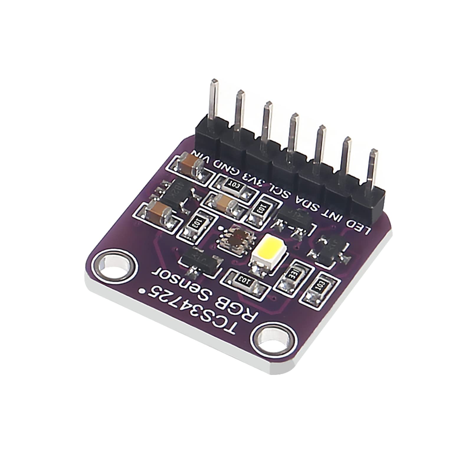 Mua D-FLIFE 2pcs TCS-34725 TCS34725 RGB Light Color Sensor Colour ...